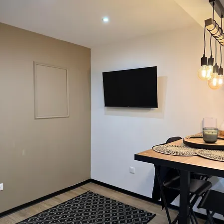 Apartment 2 Pieces, Climatise Neuf ,centre Parking Gratuit *